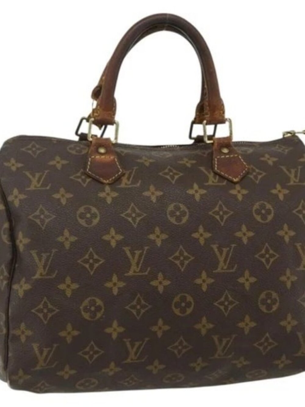 LOUIS VUITTON Monogram Speedy 30 Hand Bag M41526 LV Auth bs34784